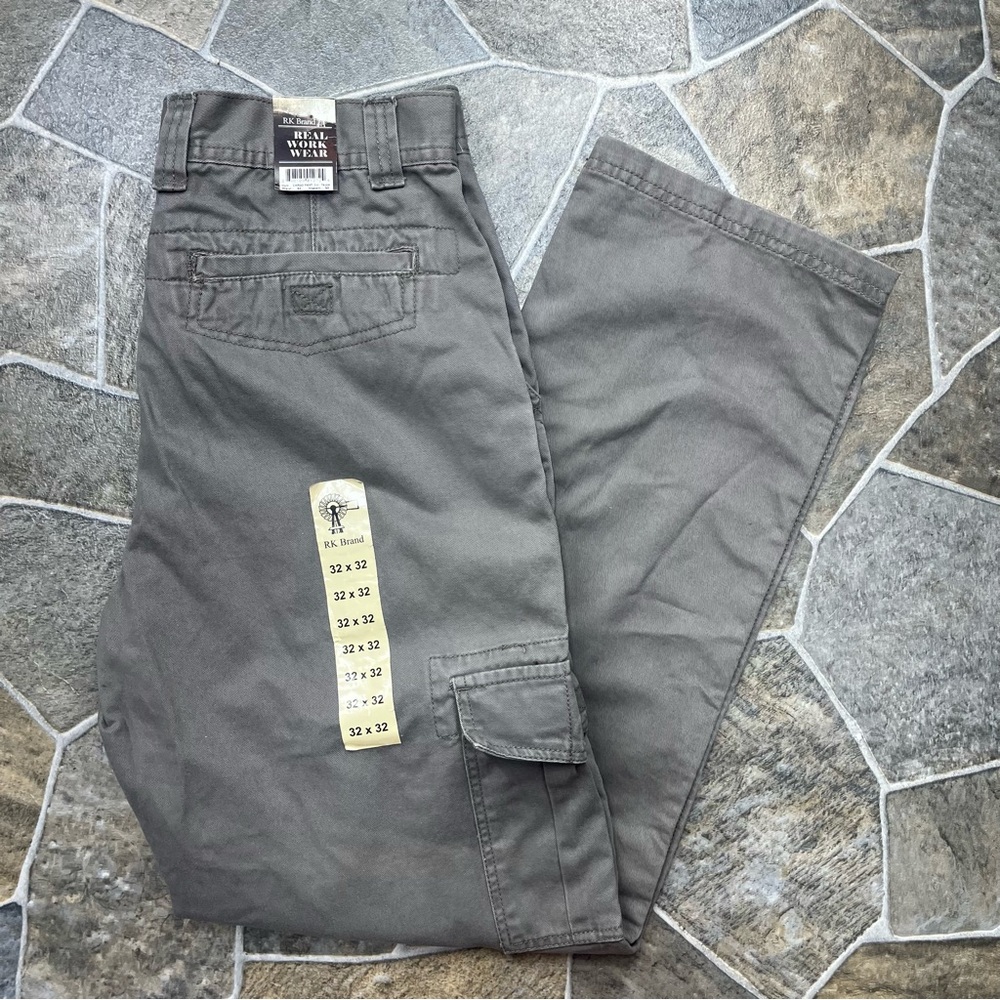 RK Brand Real Work Wear Men's Taupe Cargo Pants